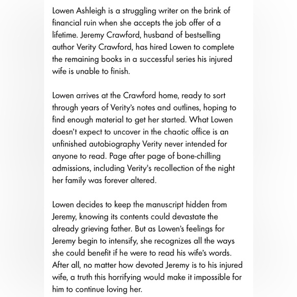 Book: Colleen Hoover - Verity - Picture 3 of 5